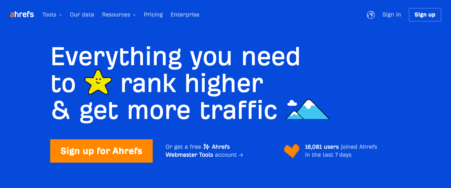 ahrefs will help you discover what is a niche