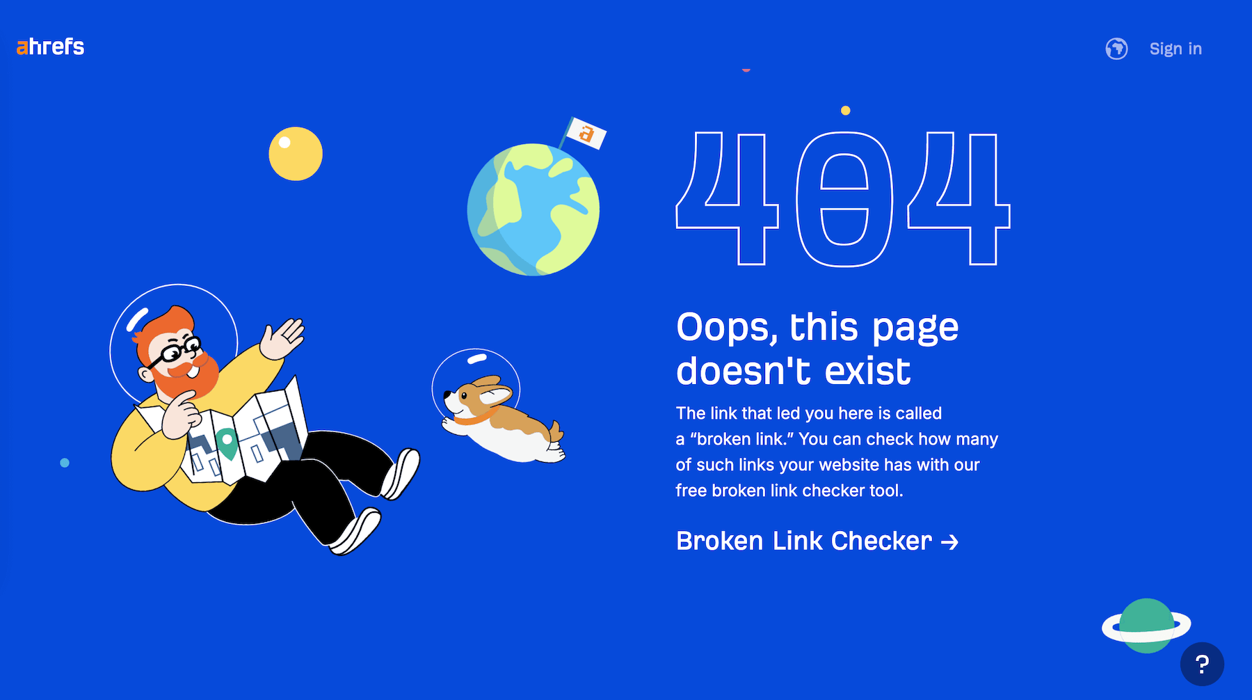 ahrefs 404